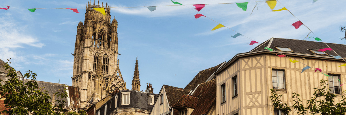ville de Rouen auberge de jeunesse Rouen