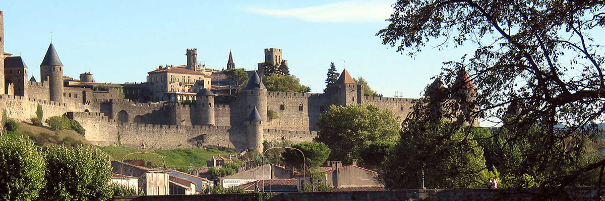 vue panoramique château de Carcassonne