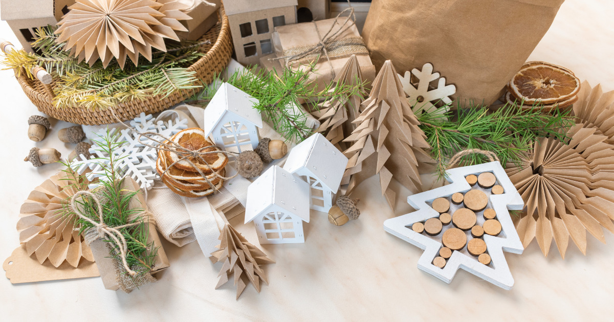 5 conseils pour une déco de table de Noël écologique