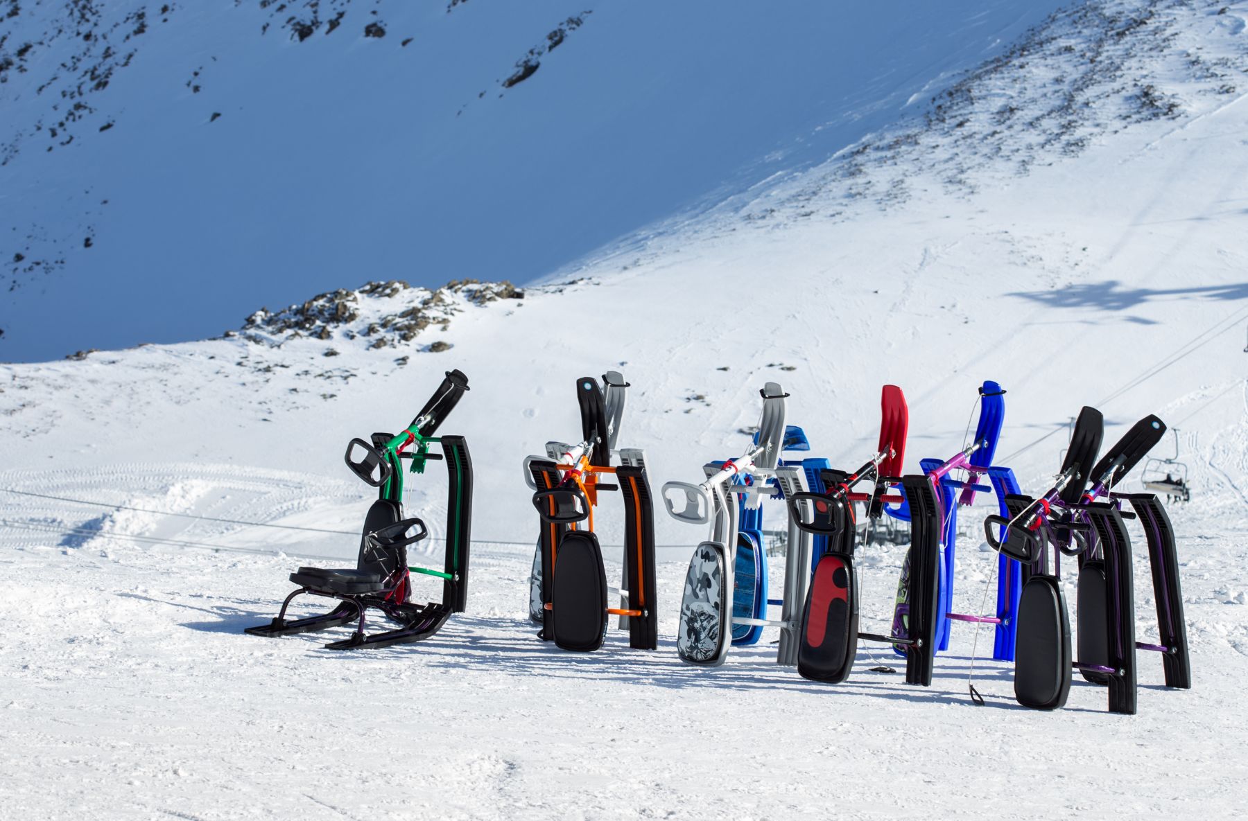 trottinette des neiges