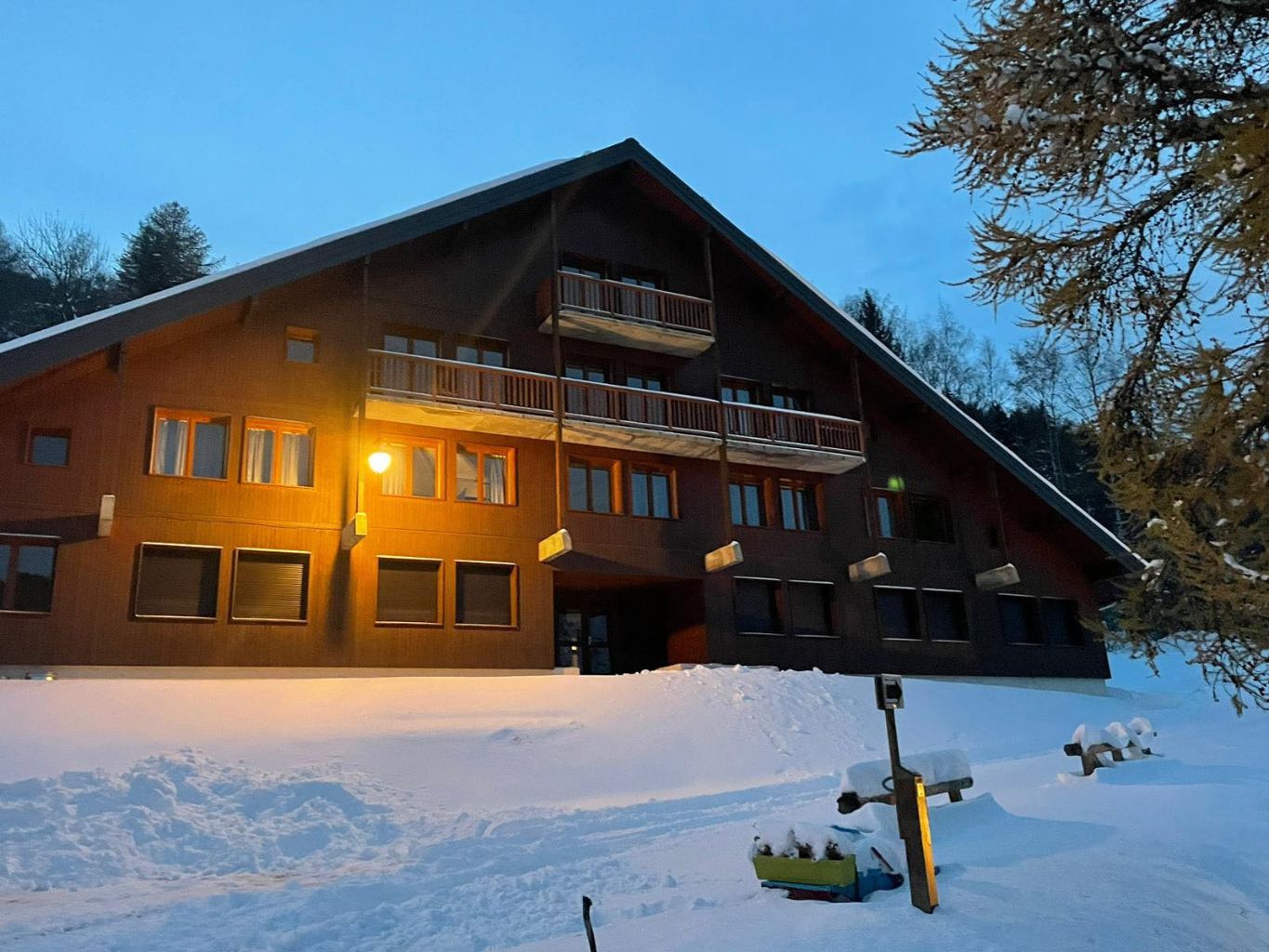 auberge de jeunesse Valmeinier