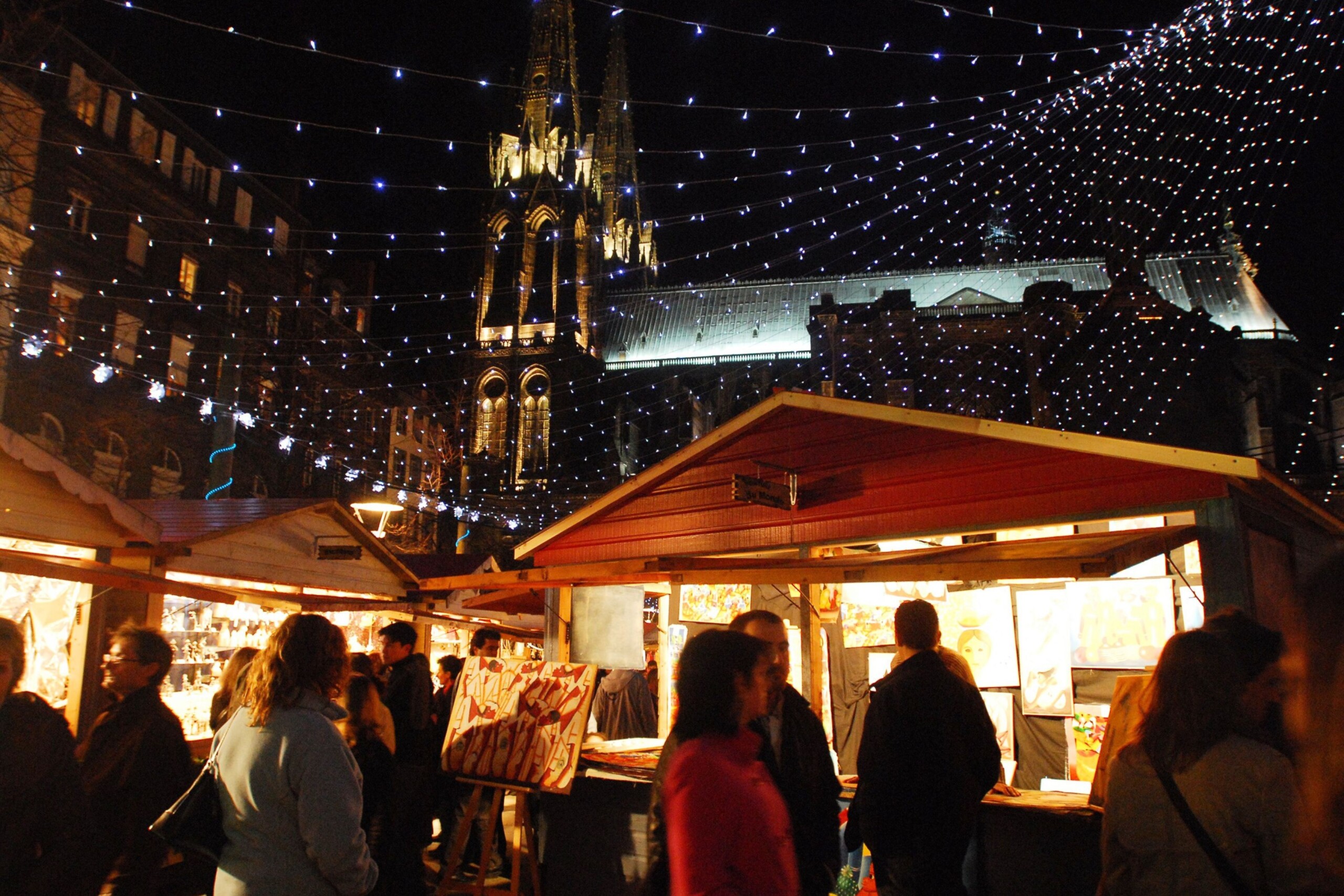 marché de noel à clermont ferrand