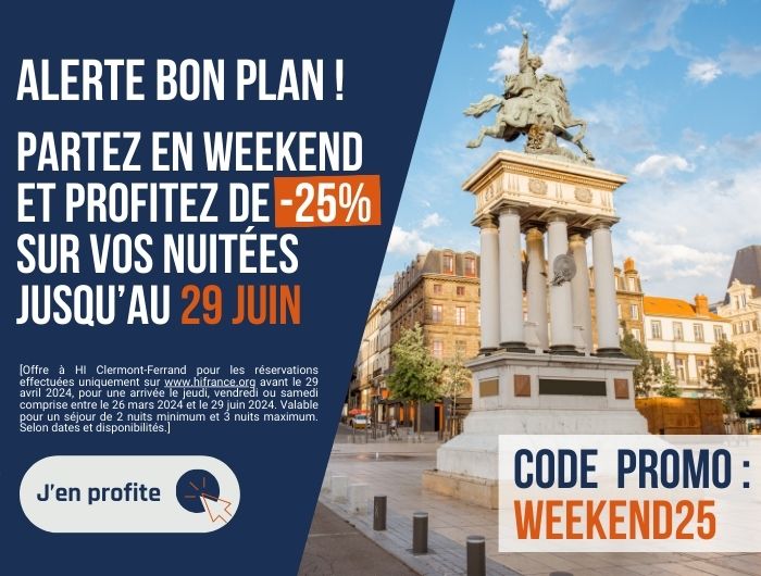 promo weekend Clermont-Ferrand