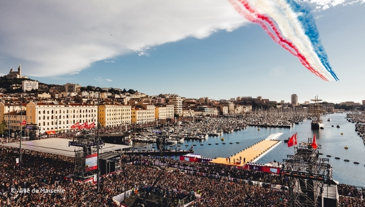 La flamme olympique