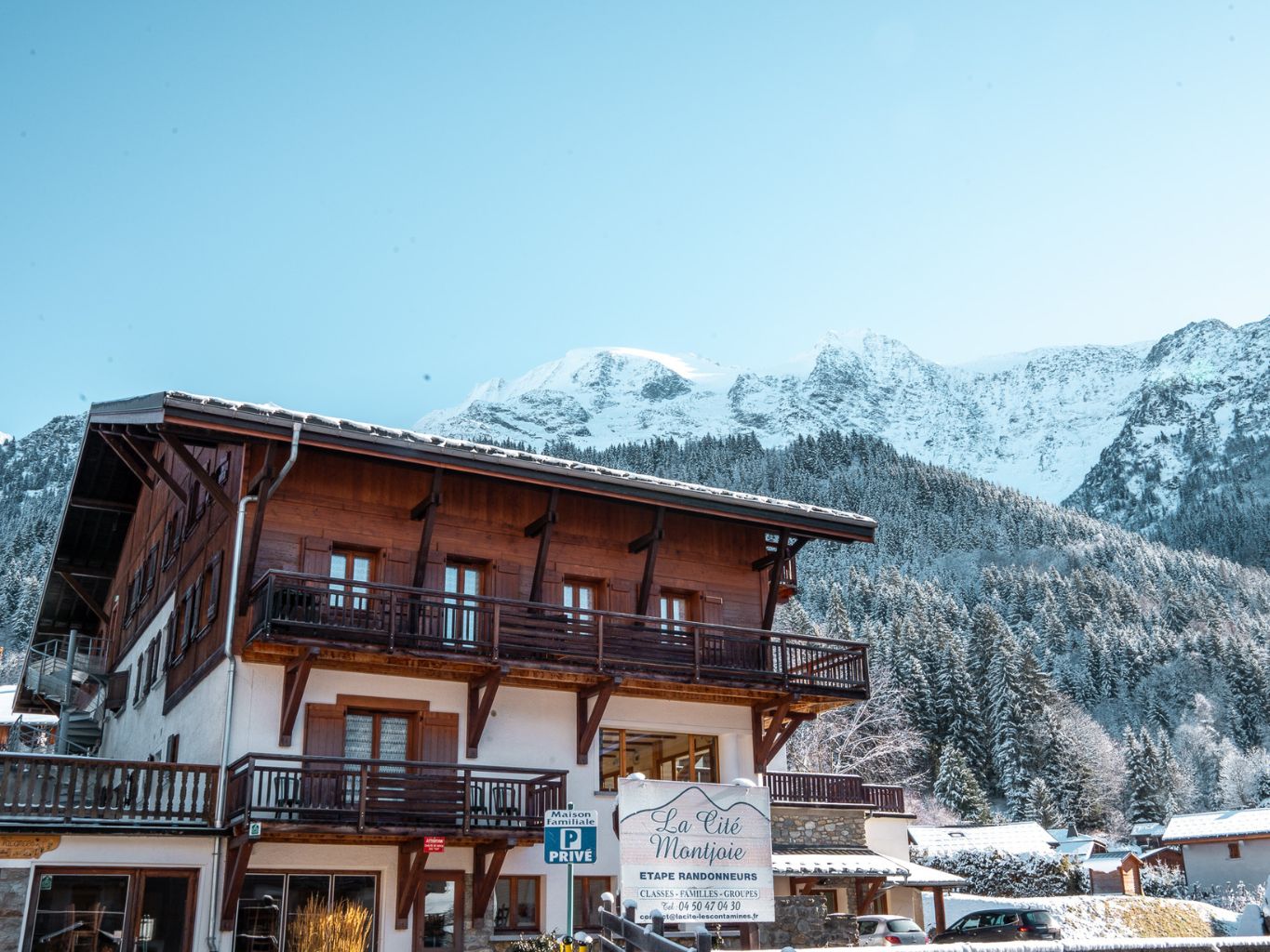 auberge de jeunesse Les Contamines-Montjoie